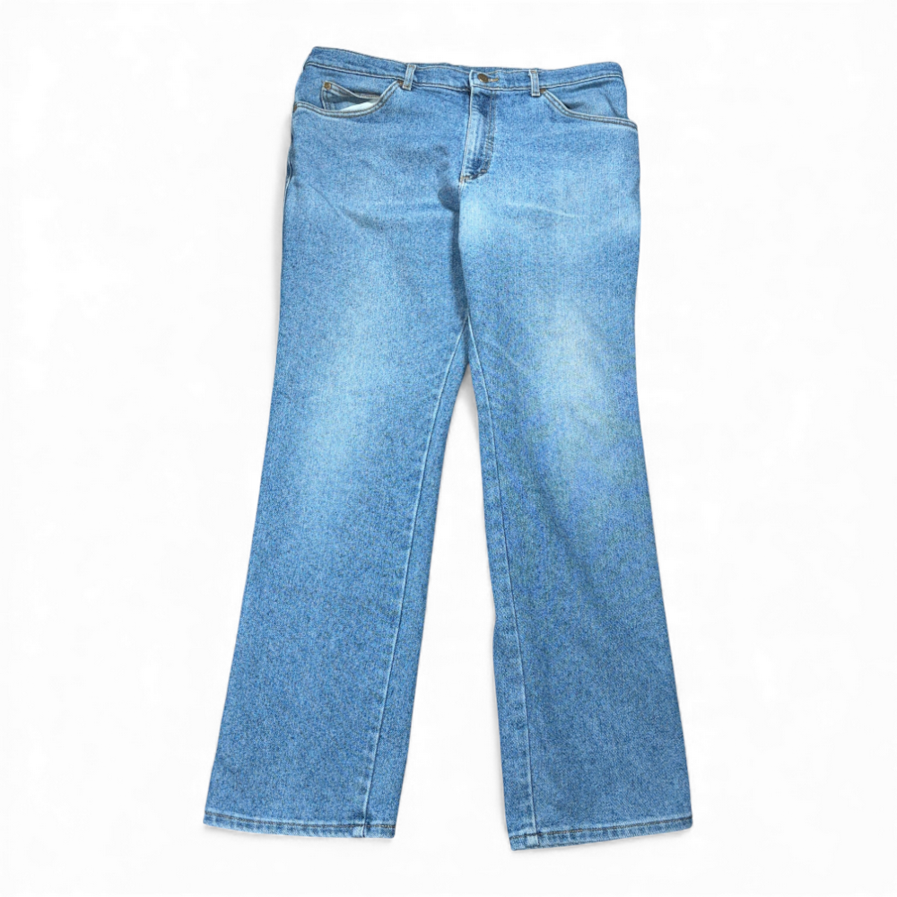 Vintage Lee Riders Jeans Mens 36x32 Medium Wash Straight Regular USA Made 80s-1 Vintage Lee Riders Jeans Mens 36x32 Medium Wash Straight Regular USA Made 80s