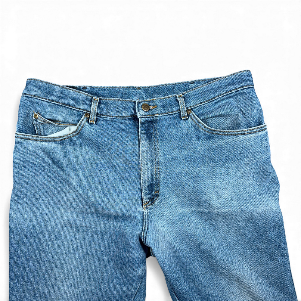 Vintage Lee Riders Jeans Mens 36x32 Medium Wash Straight Regular USA Made 80s-3 Vintage Lee Riders Jeans Mens 36x32 Medium Wash Straight Regular USA Made 80s
