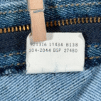 Vintage Lee Riders Jeans Mens 36x32 Medium Wash Straight Regular USA Made 80s