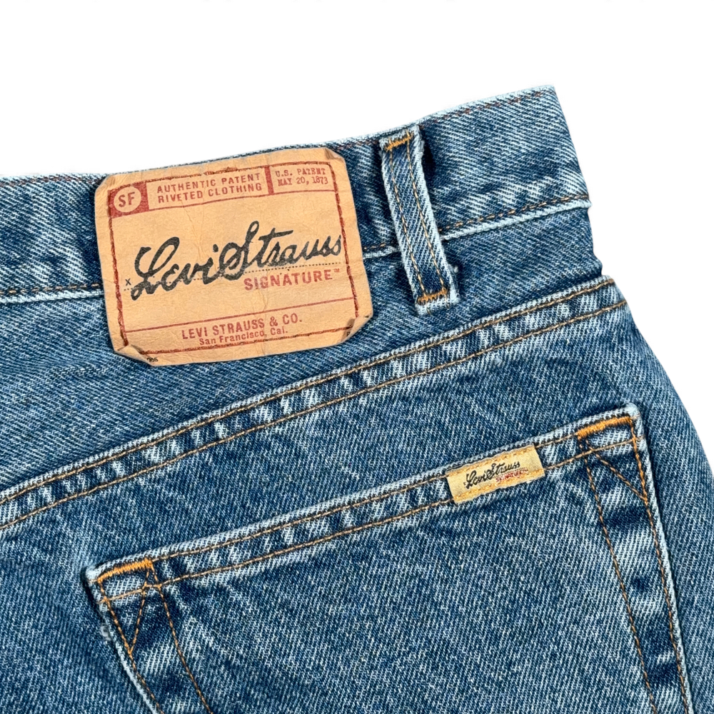 Vintage Levis Signature Jeans Mens 36x30 Blue Medium Wash Regular Fit Denim Y2K-9 Vintage Levis Signature Jeans Mens 36x30 Blue Medium Wash Regular Fit Denim Y2K