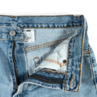 Vintage Levis Jean Shorts Mens 32 Blue Light Wash Denim 550 Regular Fit Y2K