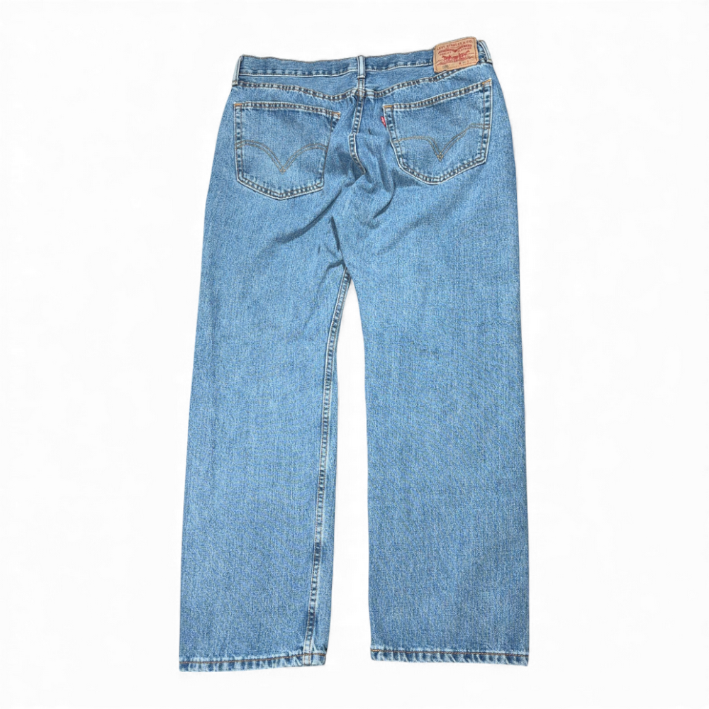 Vintage 505 Levis Jeans Mens 36x29 Blue Regular Straight Light Wash Denim Y2K-2 Vintage 505 Levis Jeans Mens 36x29 Blue Regular Straight Light Wash Denim Y2K