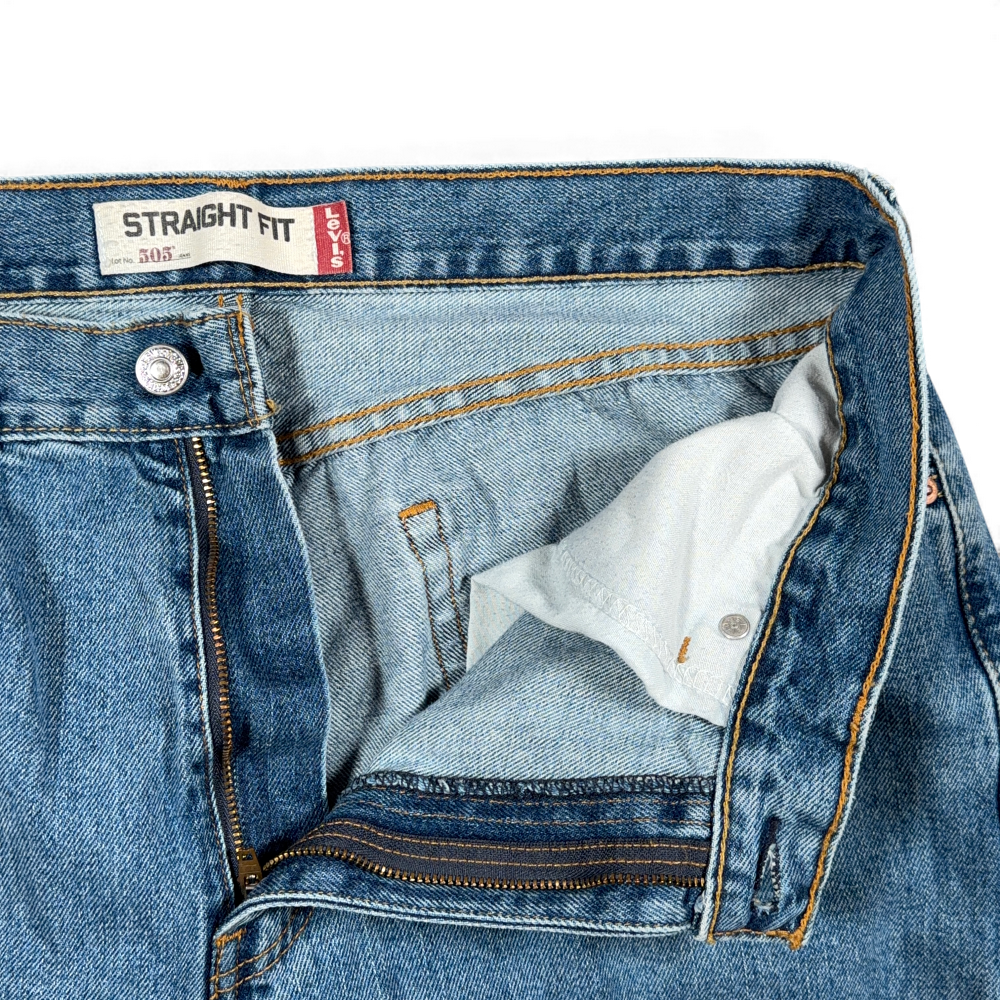 Vintage 505 Levis Jeans Mens 36x29 Blue Regular Straight Light Wash Denim Y2K-4 Vintage 505 Levis Jeans Mens 36x29 Blue Regular Straight Light Wash Denim Y2K
