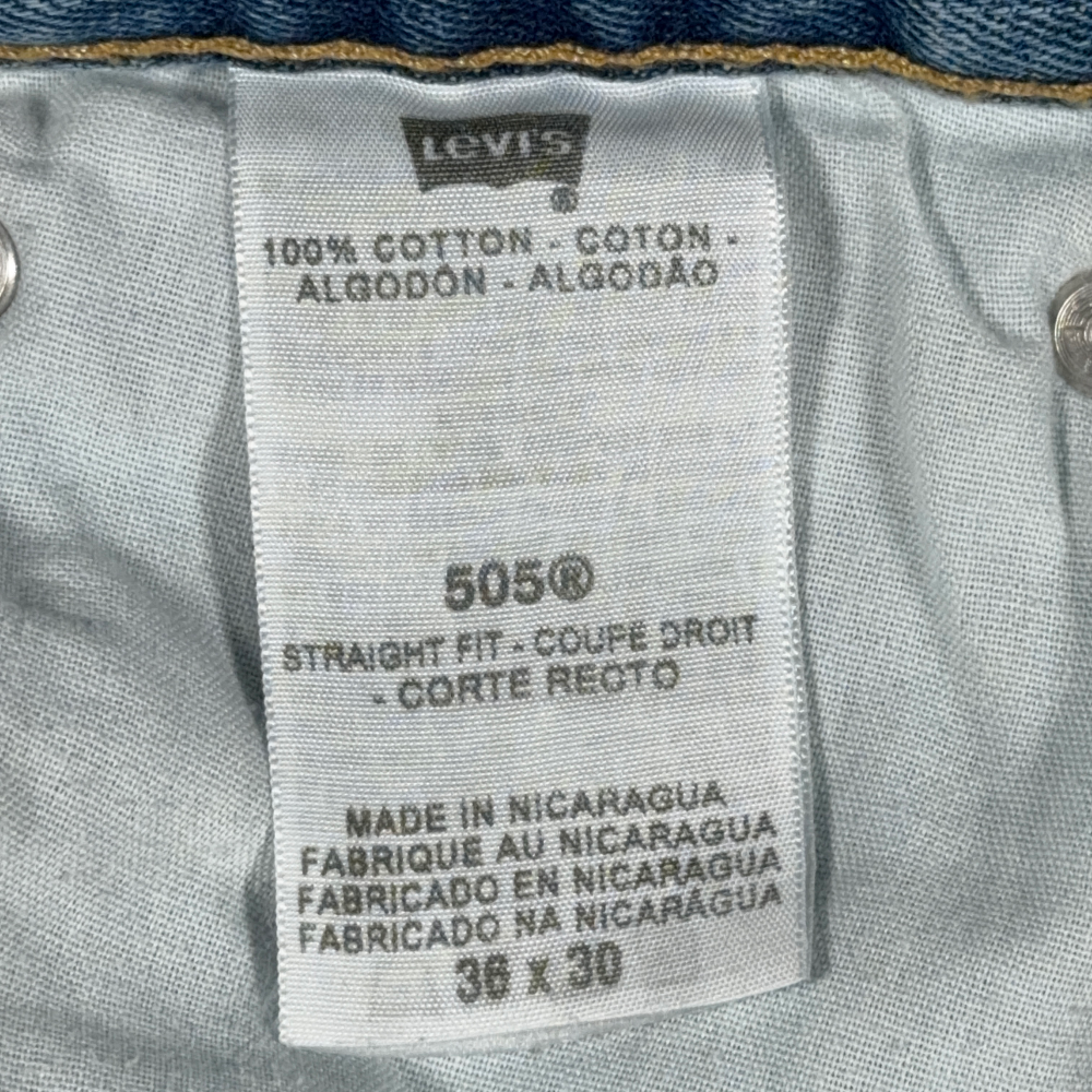 Vintage 505 Levis Jeans Mens 36x29 Blue Regular Straight Light Wash Denim Y2K-5 Vintage 505 Levis Jeans Mens 36x29 Blue Regular Straight Light Wash Denim Y2K