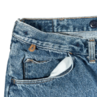 Vintage Wrangler Jeans Mens 39x30 Blue Rugged Wear Canvas Double Knee USA 90s