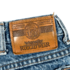 Vintage Wrangler Jeans Mens 39x30 Blue Rugged Wear Canvas Double Knee USA 90s