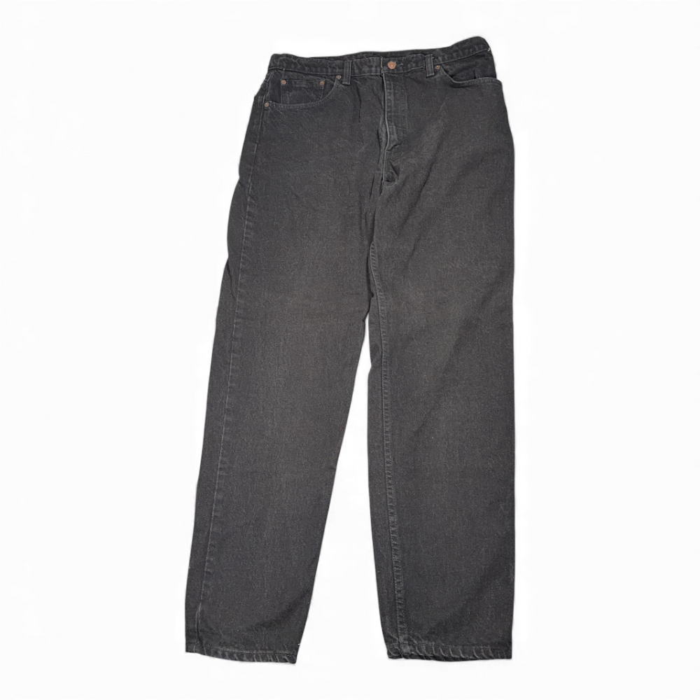 Vintage Levis 550 Jeans Mens 36x32 Black Denim Tapered Fit Canada 38x32 Tag 90s-1 Vintage Levis 550 Jeans Mens 36x32 Black Denim Tapered Fit Canada 38x32 Tag 90s