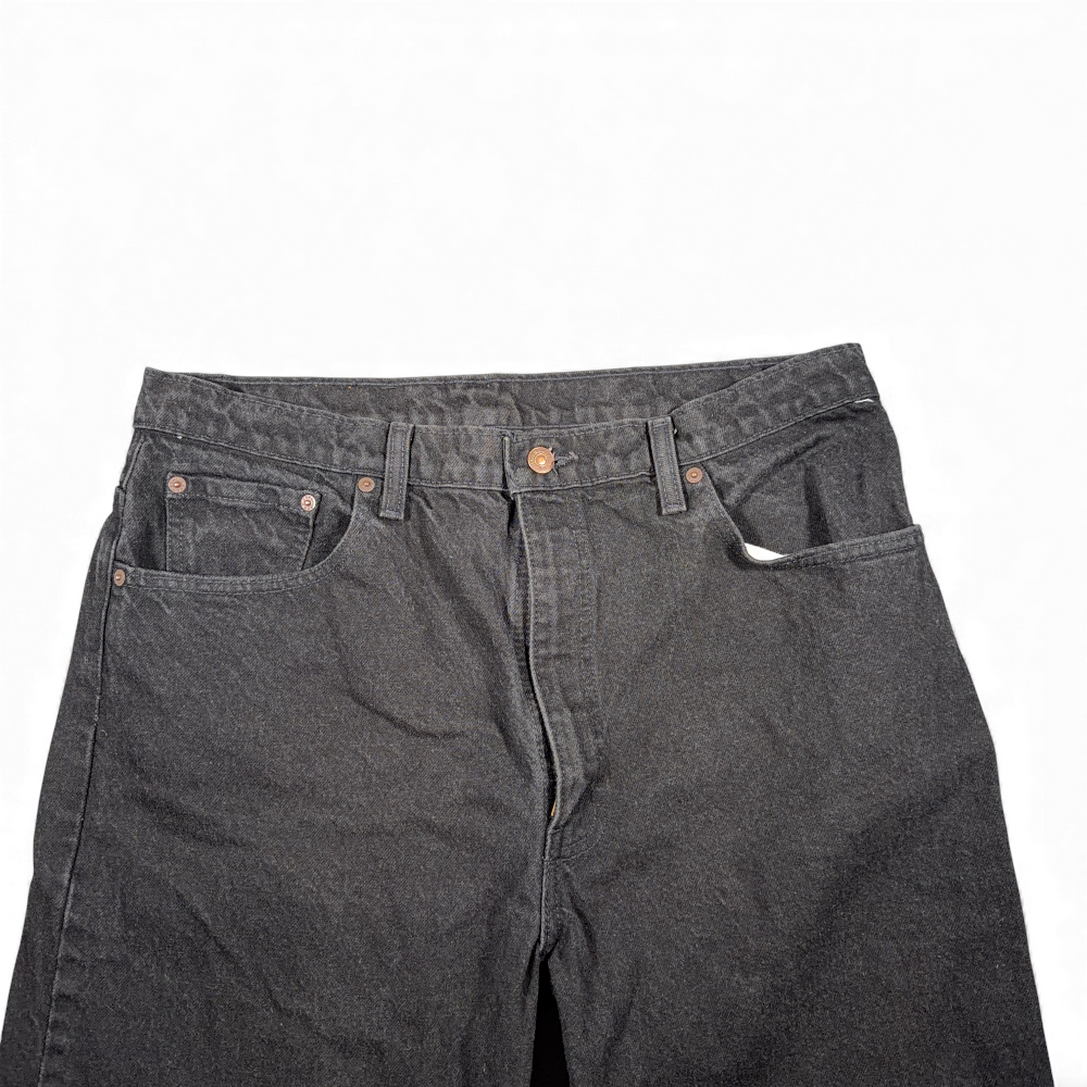 Vintage Levis 550 Jeans Mens 36x32 Black Denim Tapered Fit Canada 38x32 Tag 90s-3 Vintage Levis 550 Jeans Mens 36x32 Black Denim Tapered Fit Canada 38x32 Tag 90s