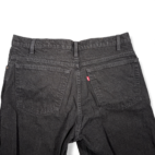 Vintage Levis 550 Jeans Mens 36x32 Black Denim Tapered Fit Canada 38x32 Tag 90s