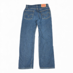 Vintage 505 Levis Jeans Mens 30x30 Blue Regular Straight Dark Wash Denim Y2K