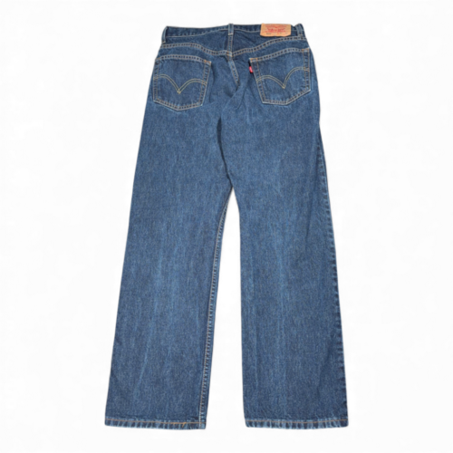 Vintage 505 Levis Jeans Mens 30×30 Blue Regular Straight Dark Wash Denim Y2K-2 Vintage 505 Levis Jeans Mens 30x30 Blue Regular Straight Dark Wash Denim Y2K
