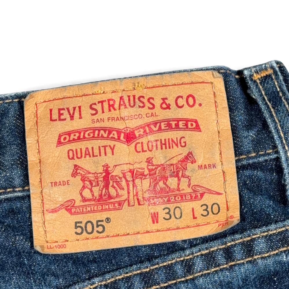 Vintage 505 Levis Jeans Mens 30x30 Blue Regular Straight Dark Wash Denim Y2K-8 Vintage 505 Levis Jeans Mens 30x30 Blue Regular Straight Dark Wash Denim Y2K
