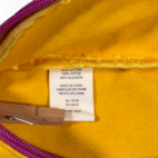 Santa Cruz Skateboards Bag Yellow Pink Waist Fanny Pack Adjustable Strap Retro