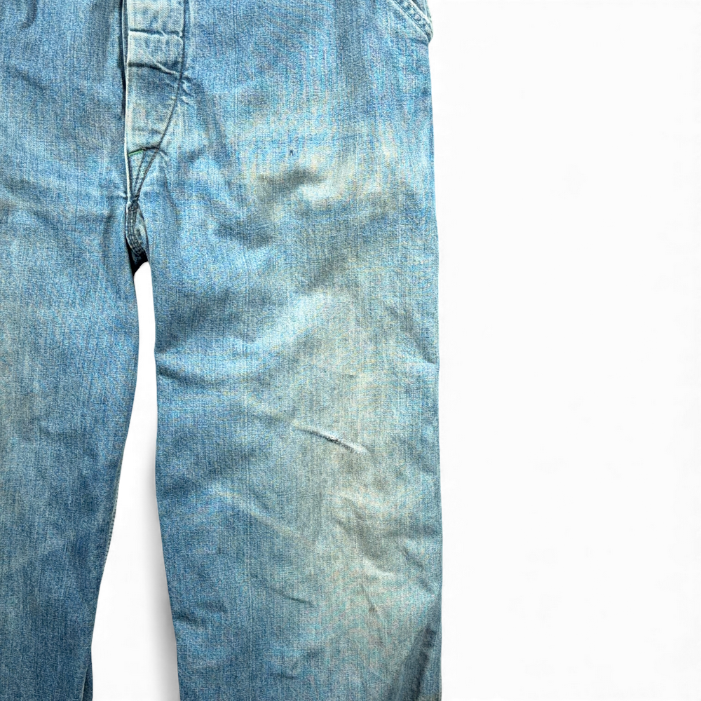 Vintage OshKosh BGosh Overalls Mens 34x30 Blue Denim Vestbak Sanforized USA 60s-6 Vintage OshKosh BGosh Overalls Mens 34x30 Blue Denim Vestbak Sanforized USA 60s