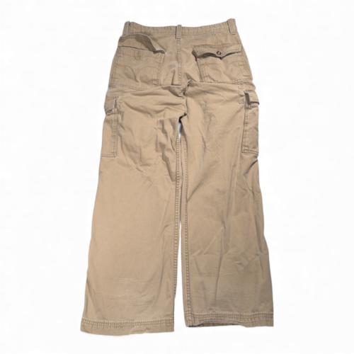 Vintage Levis Cargo Pants Mens 32×32 Brown Loose Straight Baggy Workwear Y2K-2 Vintage Levis Cargo Pants Mens 32x32 Brown Loose Straight Baggy Workwear Y2K