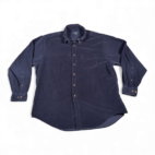 Vintage Brooks Brothers Shirt Adult EXTRA LARGE Blue Corduroy 346 Preppy 90s