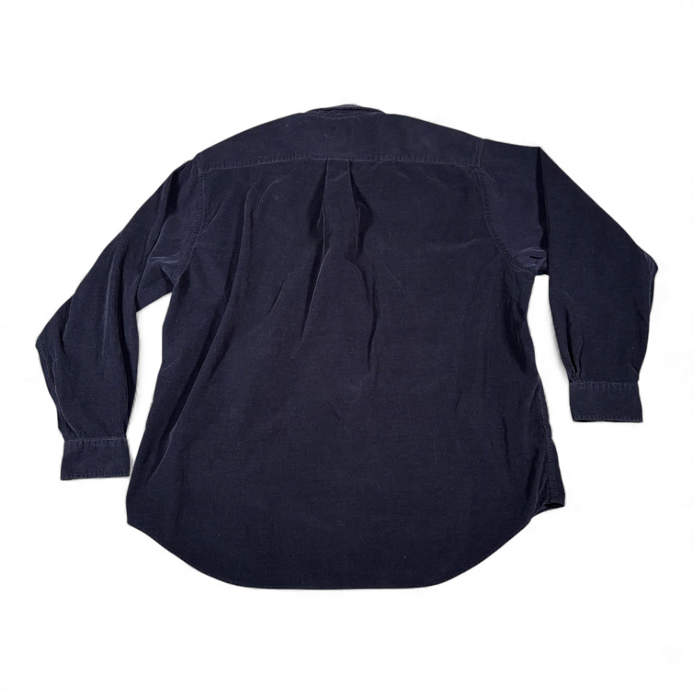 Vintage Brooks Brothers Shirt Adult EXTRA LARGE Blue Corduroy 346 Preppy 90s-3 Vintage Brooks Brothers Shirt Adult EXTRA LARGE Blue Corduroy 346 Preppy 90s