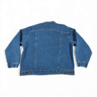 Vintage Open Trails Jacket Adult EXTRA LARGE Blue Stonewashed Denim Jean Y2K