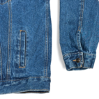 Vintage Open Trails Jacket Adult EXTRA LARGE Blue Stonewashed Denim Jean Y2K