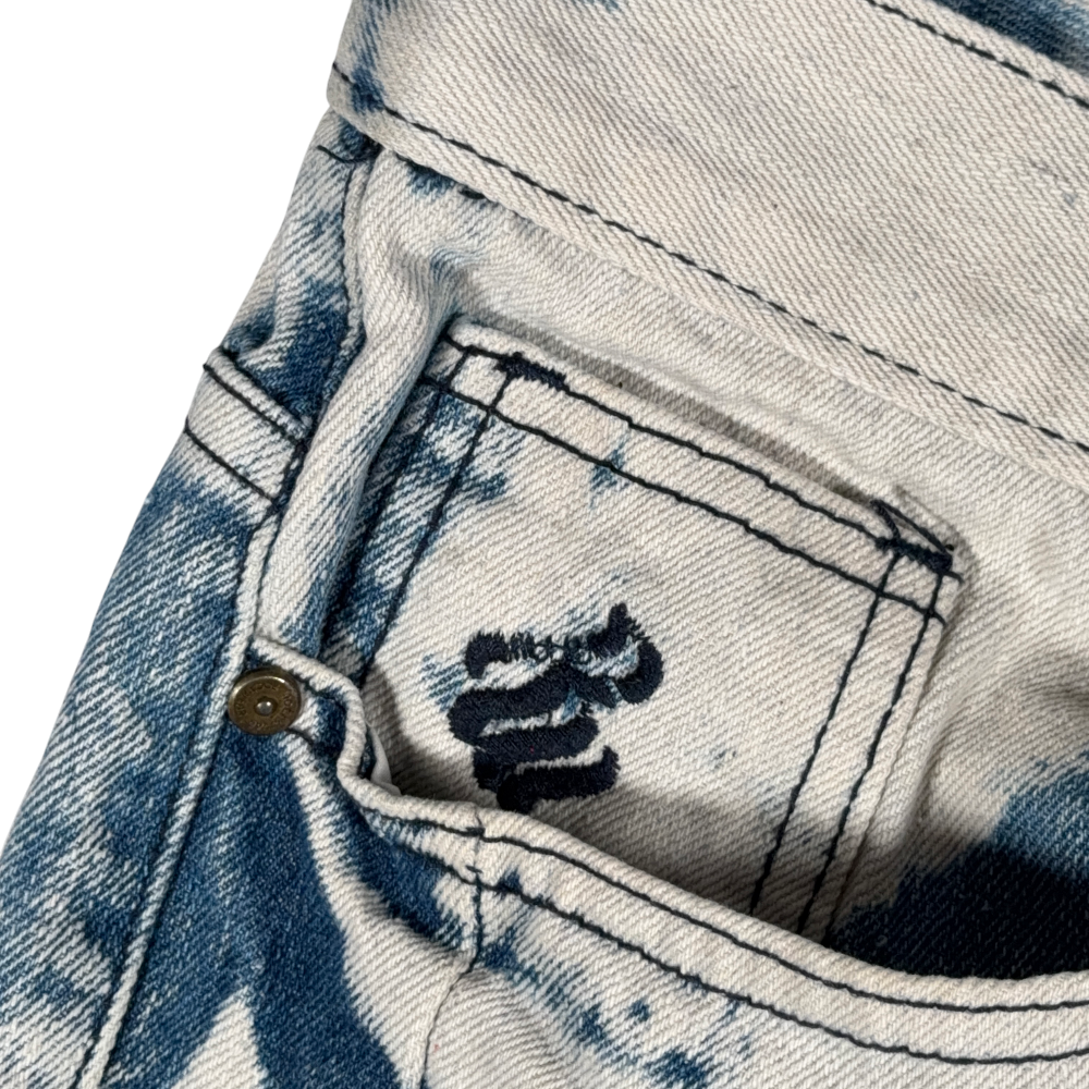 Vintage Rocawear Shorts Mens 32 Blue Denim Distressed Acid Wash Hip Hop Y2K-5 Vintage Rocawear Shorts Mens 32 Blue Denim Distressed Acid Wash Hip Hop Y2K