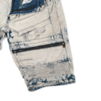 Vintage Rocawear Shorts Mens 32 Blue Denim Distressed Acid Wash Hip Hop Y2K