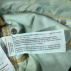 Hollister Jeans Mens 34x30 Blue Green Tie Dye Denim Classic Straight Colorful