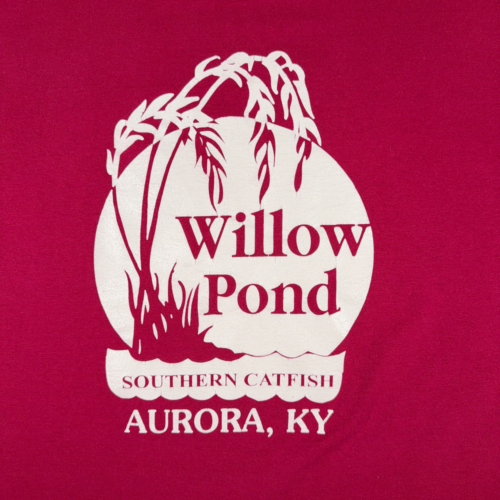 Vintage Willow Pond Restaurant Shirt Adult LARGE Red Southern Catfish Kentucky 90s-2 Vintage Willow Pond Restaurant Shirt Adult LARGE Red Southern Catfish Kentucky 90s