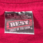 Vintage Willow Pond Restaurant Shirt Adult LARGE Red Southern Catfish Kentucky 90s