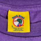 Vintage Duck Head Shirt Adult MEDIUM Purple Pocket Sleeveless Muscle 90s