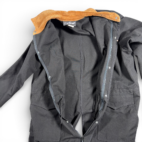 Vintage Great Threads Coat Adult EXTRA LARGE Black Duster Drover Western USA 80s