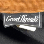 Vintage Great Threads Coat Adult EXTRA LARGE Black Duster Drover Western USA 80s