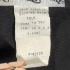 Vintage Great Threads Coat Adult EXTRA LARGE Black Duster Drover Western USA 80s