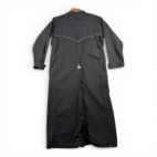 Vintage Great Threads Coat Adult EXTRA LARGE Black Duster Drover Western USA 80s