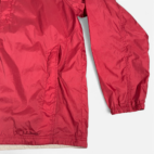 Vintage LL Bean Jacket Adult EXTRA LARGE TALL XLT Red Nylon Zip Hood Outdoor Y2K