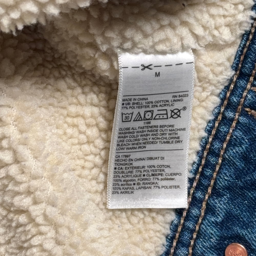 Old Navy Jacket Womens MEDIUM Blue Cotton Dark Wash Denim Jean Sherpa Lined-5 Old Navy Jacket Womens MEDIUM Blue Cotton Dark Wash Denim Jean Sherpa Lined