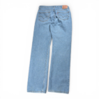 Vintage 505 Levis Jeans Mens 36x36 Blue Regular Straight Light Wash Denim Y2K
