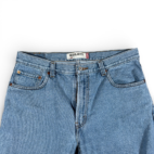 Vintage 505 Levis Jeans Mens 36x36 Blue Regular Straight Light Wash Denim Y2K