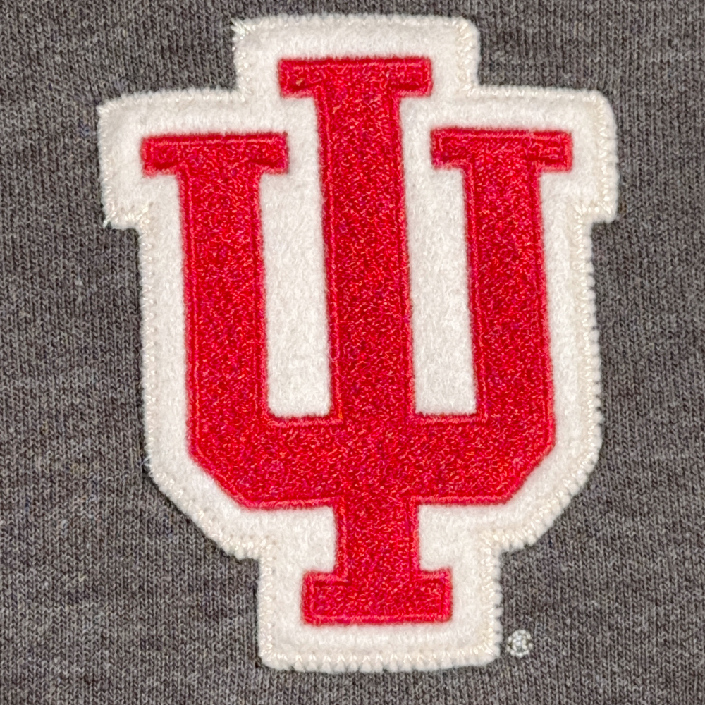 Vintage Indiana Hoosiers Sweater Adult MEDIUM Gray JanSport Sweatshirt IU 90s-4 Vintage Indiana Hoosiers Sweater Adult MEDIUM Gray JanSport Sweatshirt IU 90s