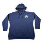 Creature Black Lagoon Sweater Womens EXTRA LARGE Blue Hoodie Universal Monsters