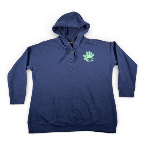 Creature Black Lagoon Sweater Womens EXTRA LARGE Blue Hoodie Universal Monsters-2 Creature Black Lagoon Sweater Womens EXTRA LARGE Blue Hoodie Universal Monsters