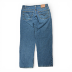 Vintage Levis 550 Jeans Mens 36x30 Blue Denim Relaxed Tapered 38x30 Tag USA Y2K