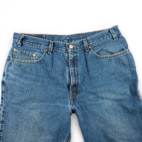Vintage Levis 550 Jeans Mens 36x30 Blue Denim Relaxed Tapered 38x30 Tag USA Y2K