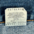 Vintage Levis 550 Jeans Mens 36x30 Blue Denim Relaxed Tapered 38x30 Tag USA Y2K