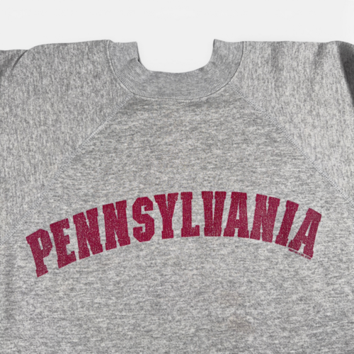 Vintage University Pennsylvania Sweater Adult LARGE Gray Sweatshirt USA 90s-2 Vintage University Pennsylvania Sweater Adult LARGE Gray Sweatshirt USA 90s