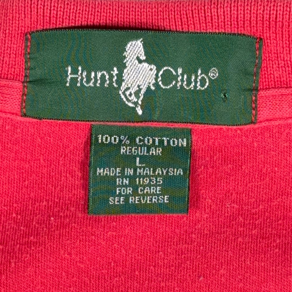 Vintage JC Penney Polo Shirt Adult LARGE Red Yellow Striped Hunt Club Preppy 90s-5 Vintage JC Penney Polo Shirt Adult LARGE Red Yellow Striped Hunt Club Preppy 90s