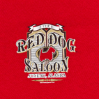 Red Dog Saloon Shirt Adult MEDIUM Red Alaska Tourist Souvenir Bar Restaurant
