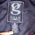 Vintage Formula One Jacket Adult MEDIUM Red Indianapolis Grand Prix Racing Y2K