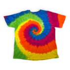 Vintage Salty Dog Cafe Shirt Adult EXTRA LARGE Blue Tie Dye Hilton Head 90s