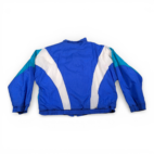 Vintage Reebok Jacket Adult EXTRA LARGE Blue White Windbreaker Colorblock 90s