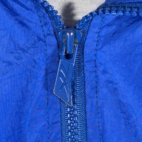 Vintage Reebok Jacket Adult EXTRA LARGE Blue White Windbreaker Colorblock 90s